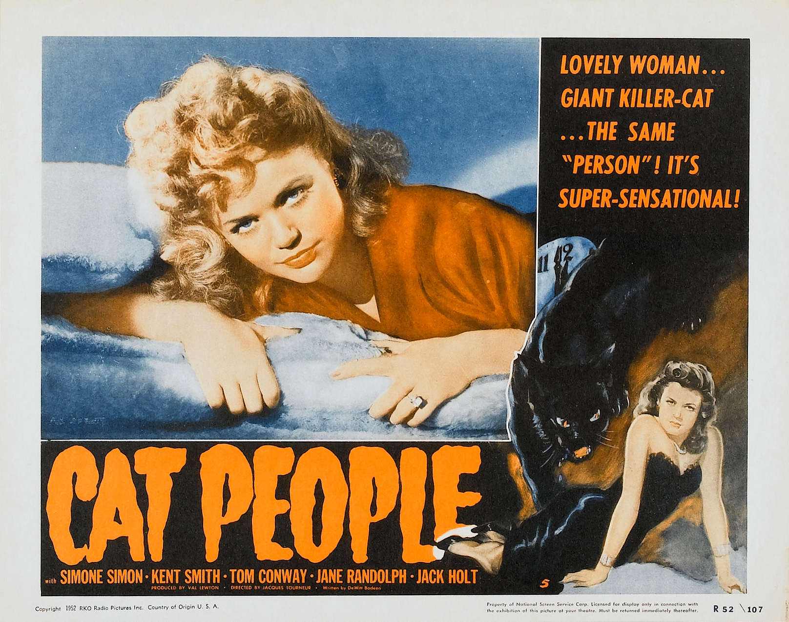 Cat People 1942   Poster   Cat People (1942) 05 